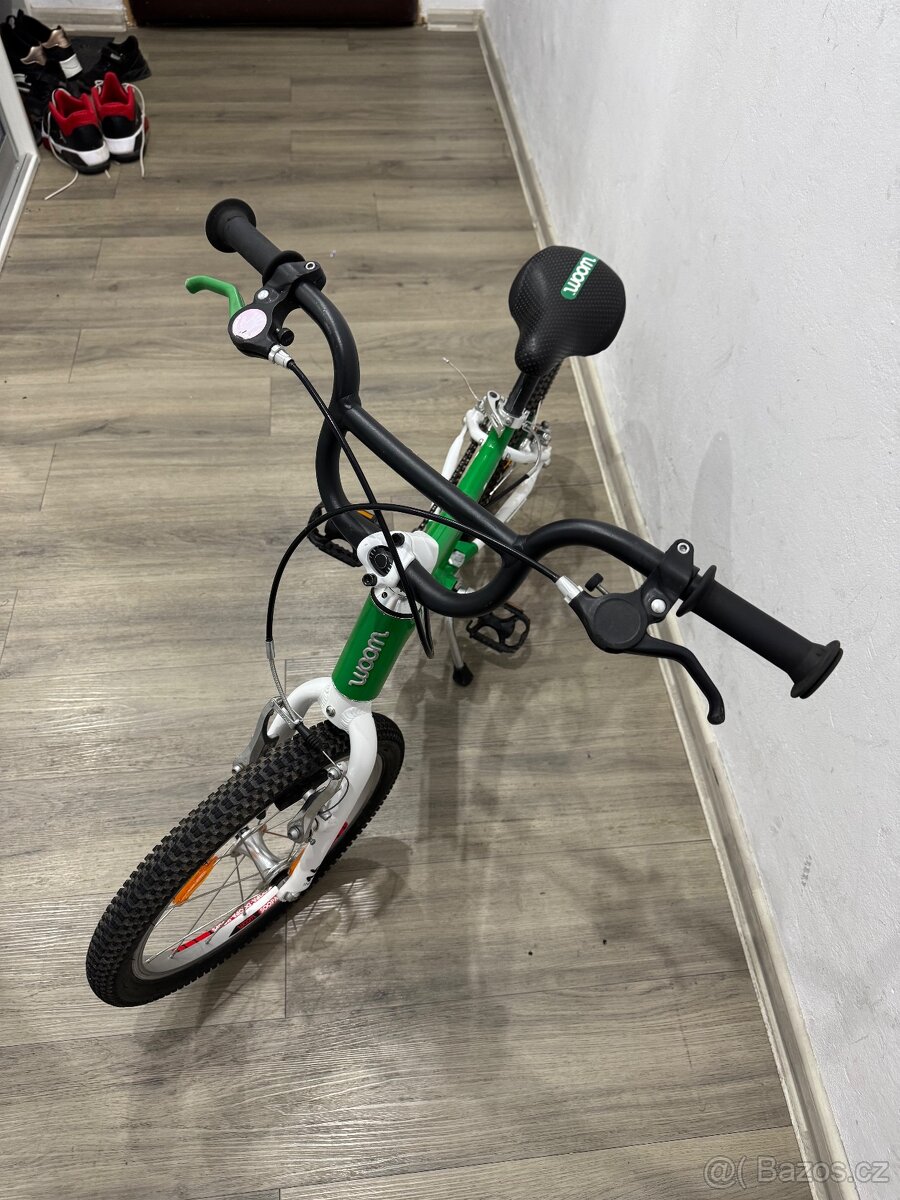 Woom 3, dětské kolo, zelené - 6