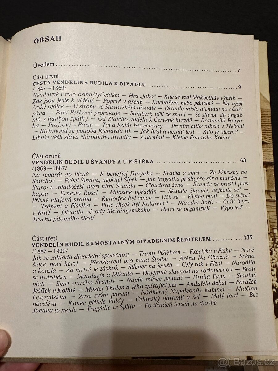 Starší knihy o divadle - 6