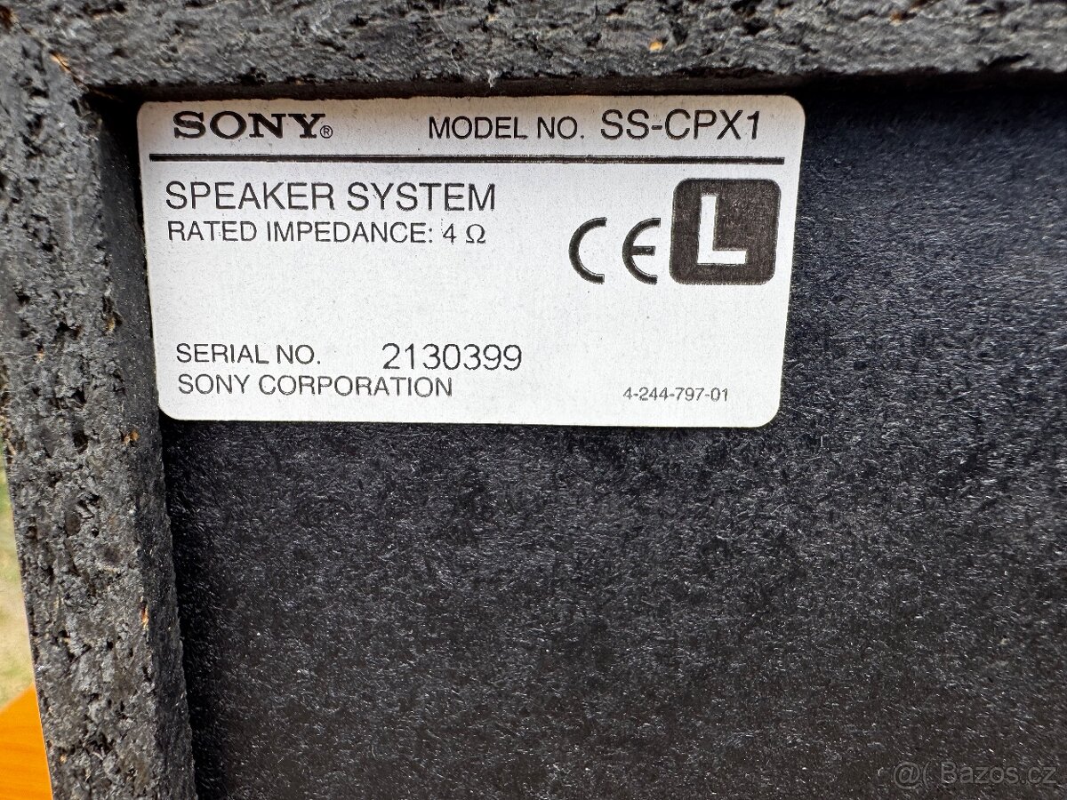 SONY SS-CPX1 - 6