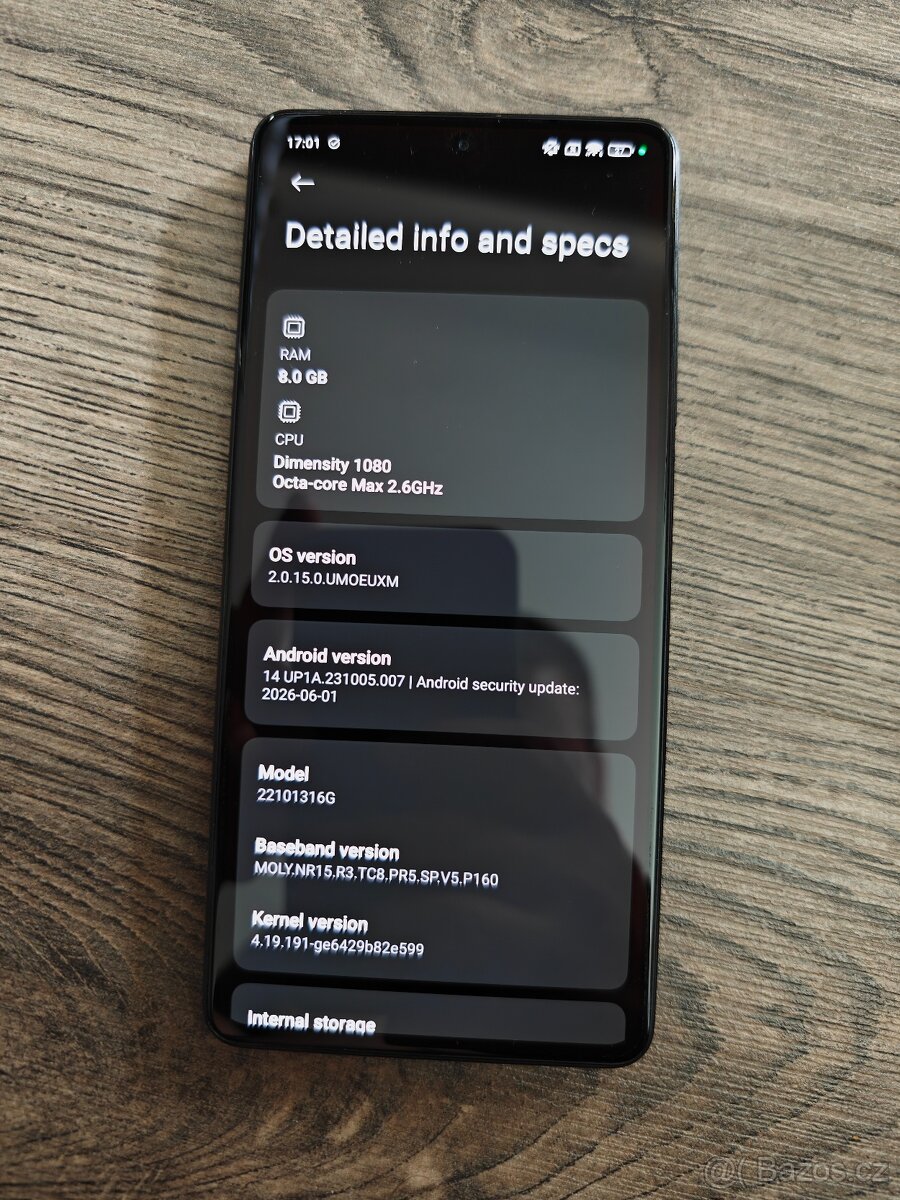 Xiaomi Redmi Note 12 Pro 5G 8/256 GB - 6
