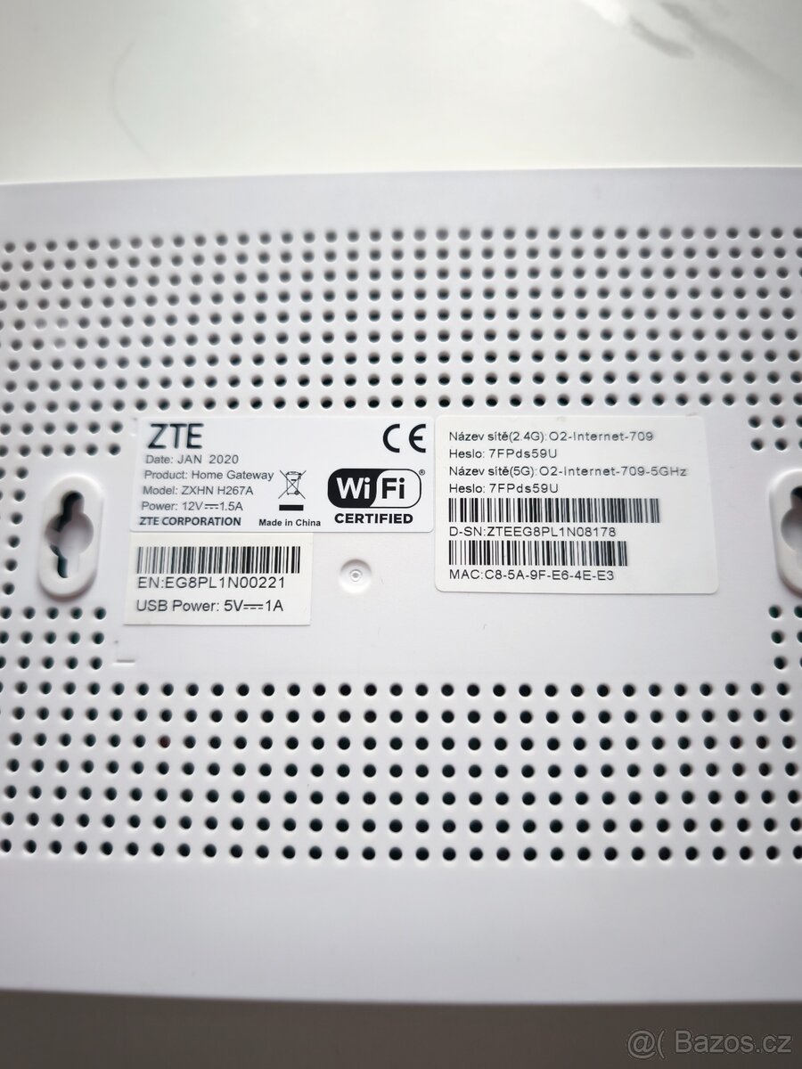 Modem a router ZTE ZXHN H267A - 6