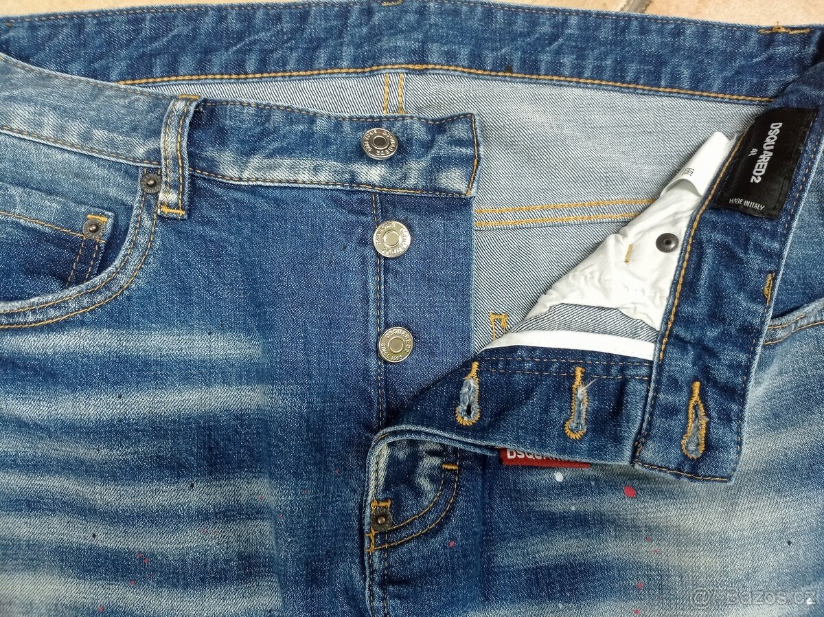 NOVÉ džíny Dsquared2 - 52 (L) - 6