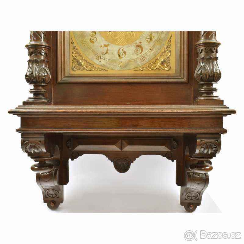 Starožitné hodiny rok 1890 , obdobie Gründerzeit - 6