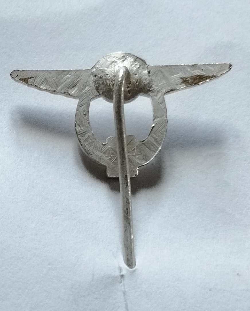 Pilotní odznak Svazarm miniatura - 6