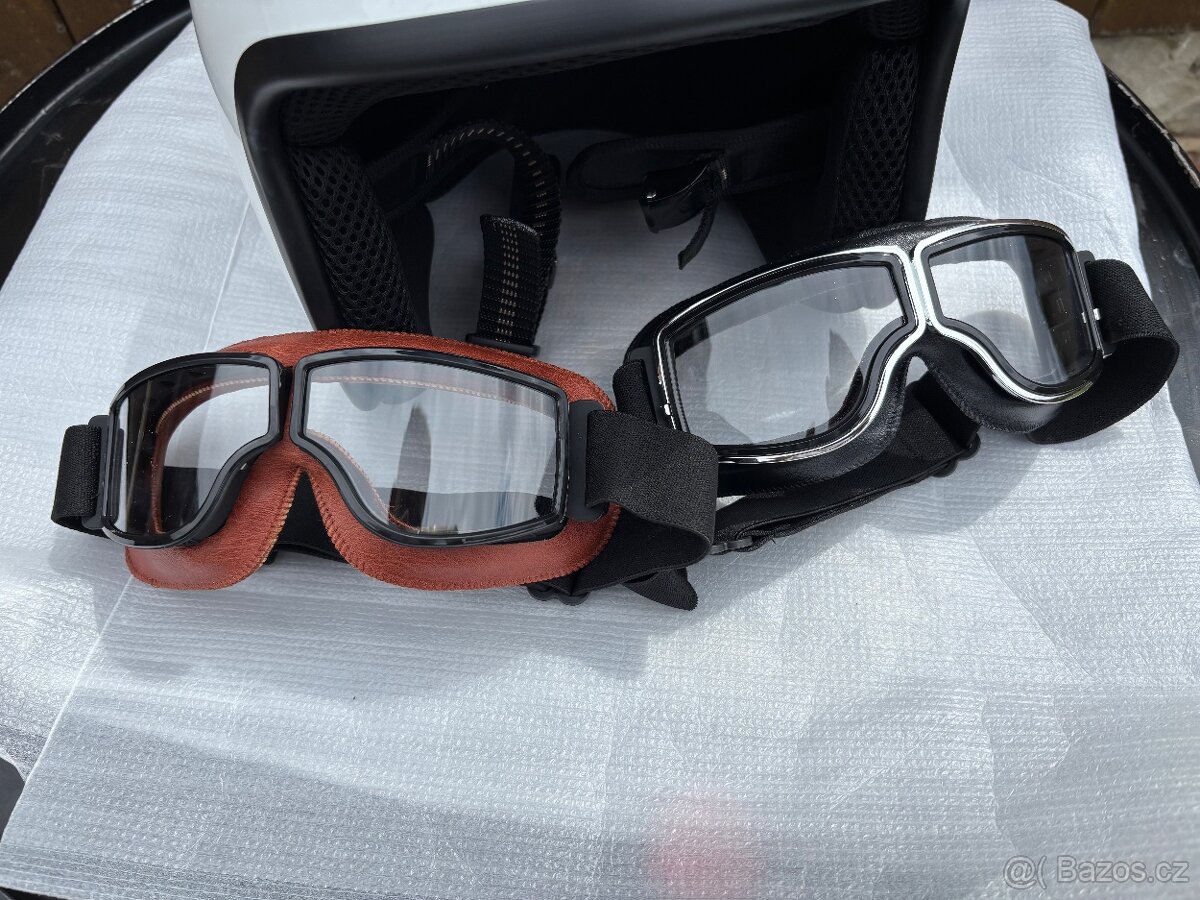 Retro helma na motorku - 6