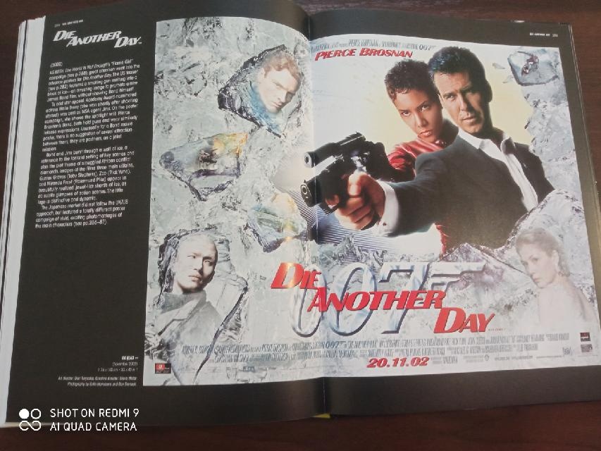 Velká kniha James Bond 007 filmové plakáty za 50let+2 karty - 6