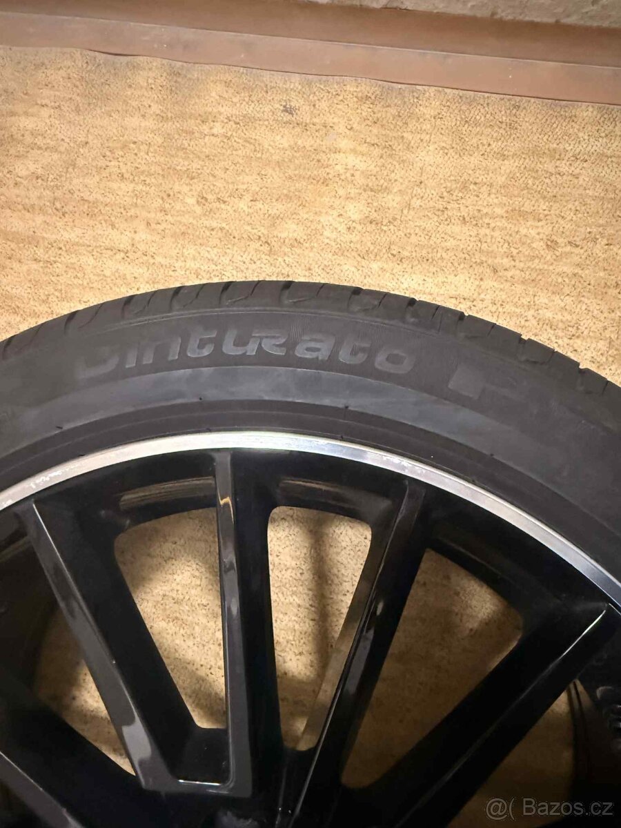 Alu kola 17" Škoda Scala + letní pneu Pire - 6