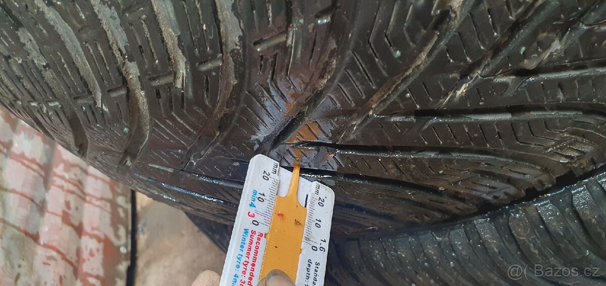 235/55 R17 4x ZIMNÍ PNEU 5.5mm .Brno - 6