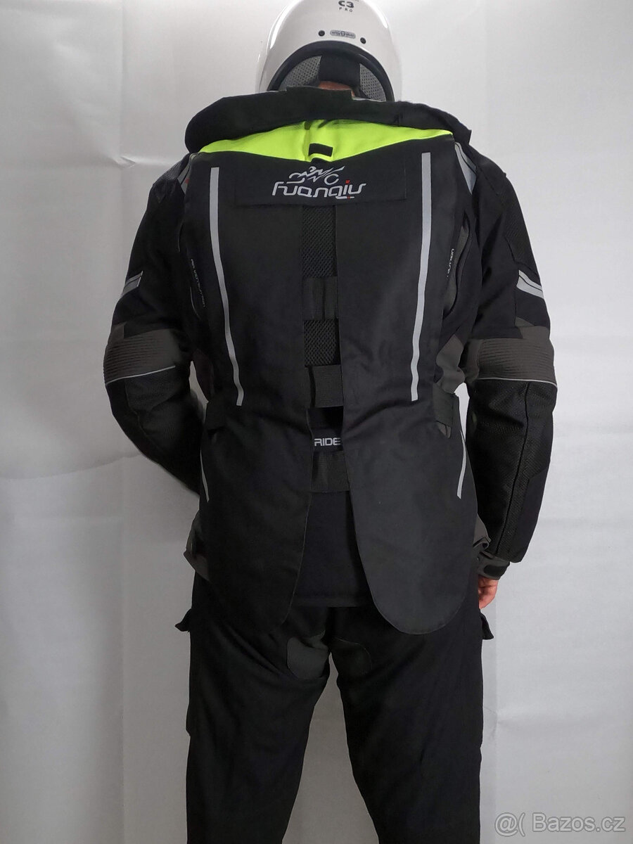 Airbag vesta černá se sponou - 6