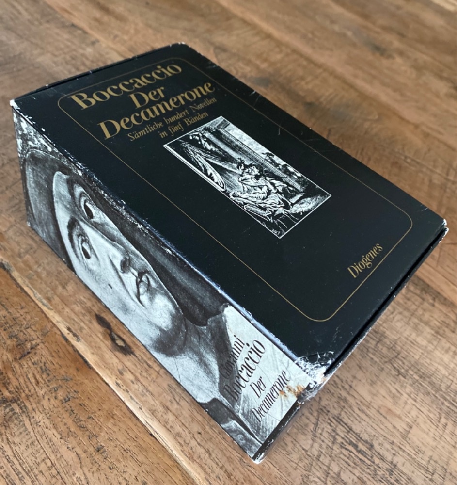 Boccaccio Dekameron v němčině - 6