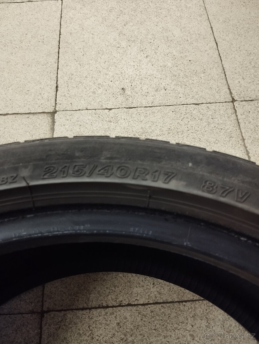 Bridgestone potenza 215/40r 17 - 6
