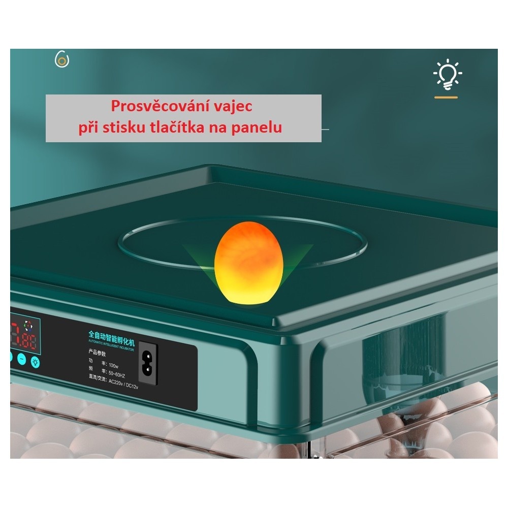 Automatický inkubátor 15 vajec - 6