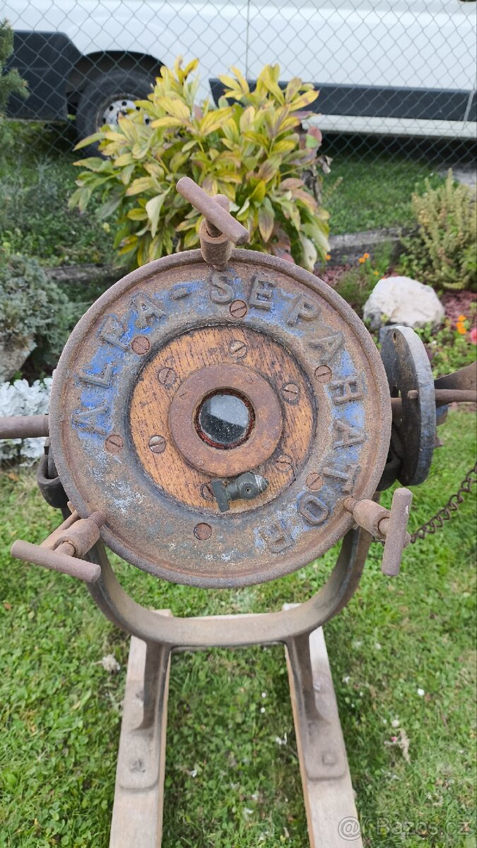 Starožitná máselnice ALFA-SEPARATOR - 6