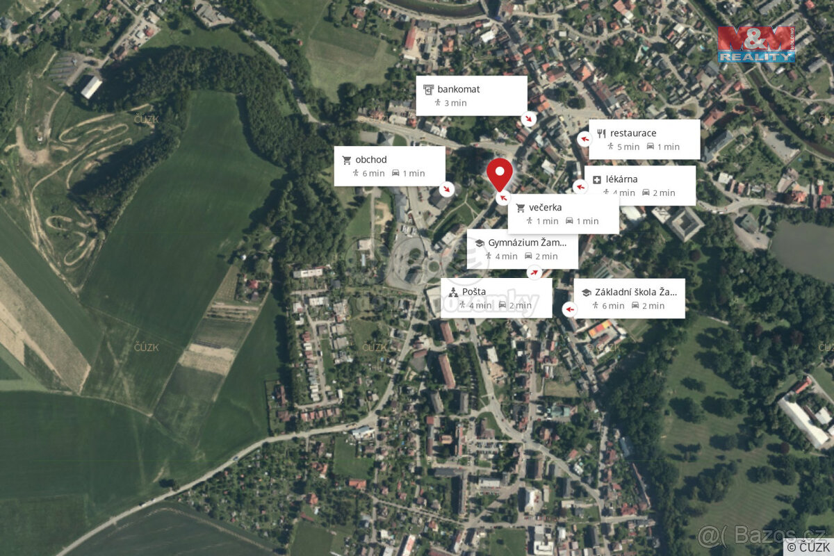 Pronájem obchod a služby, 70 m², Žamberk, ul. Kostelní - 6