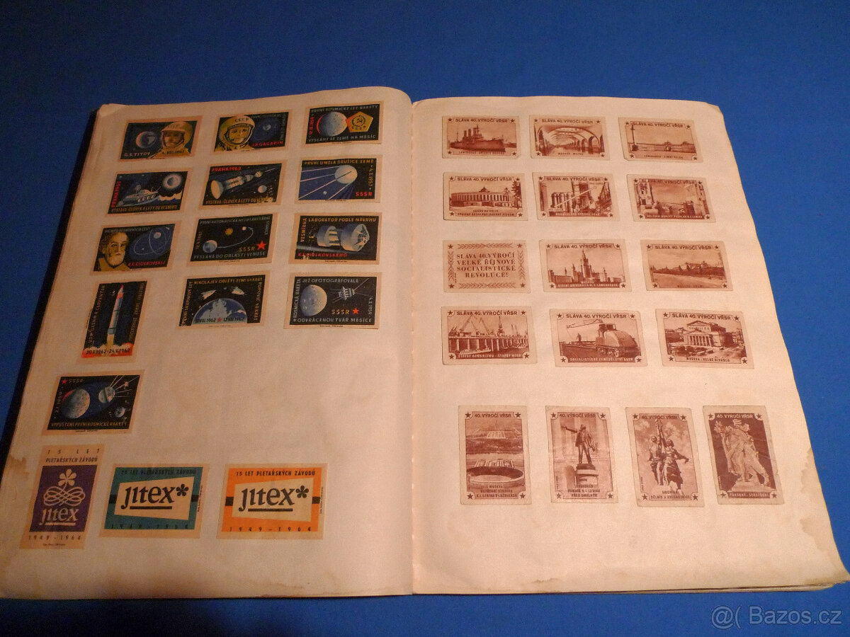 Album zápalkových nálepek - 6