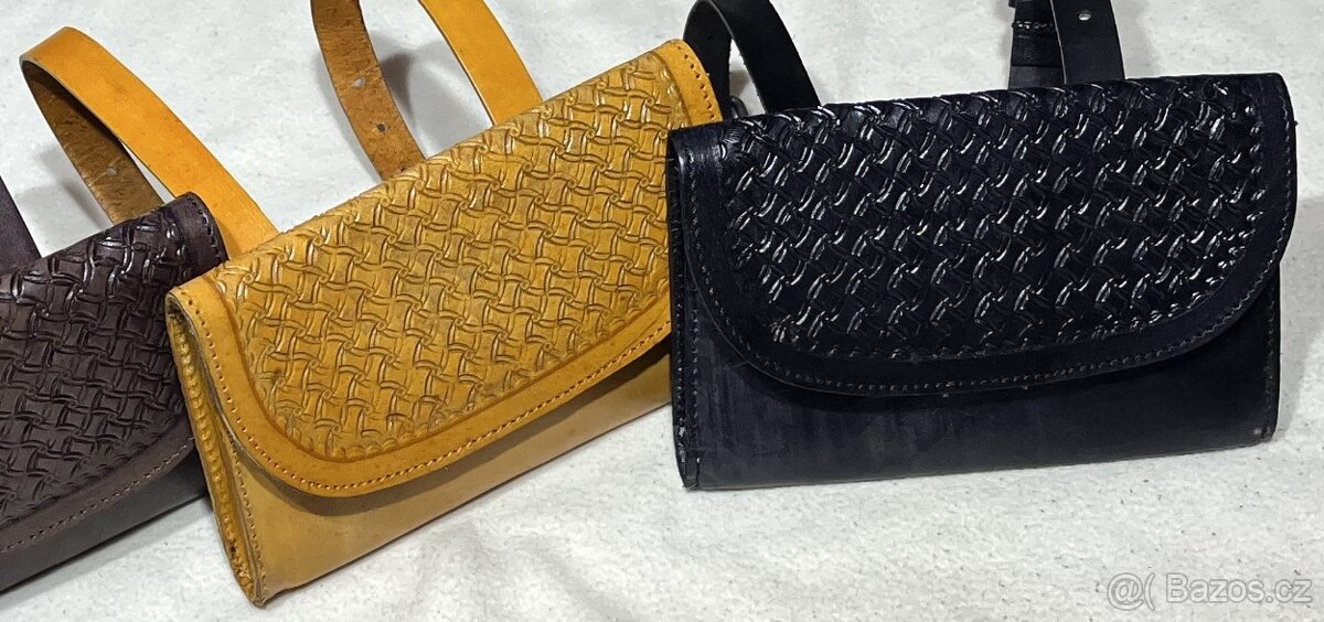 Kožené pouzdro na mobil k westernovému sedlu - 6