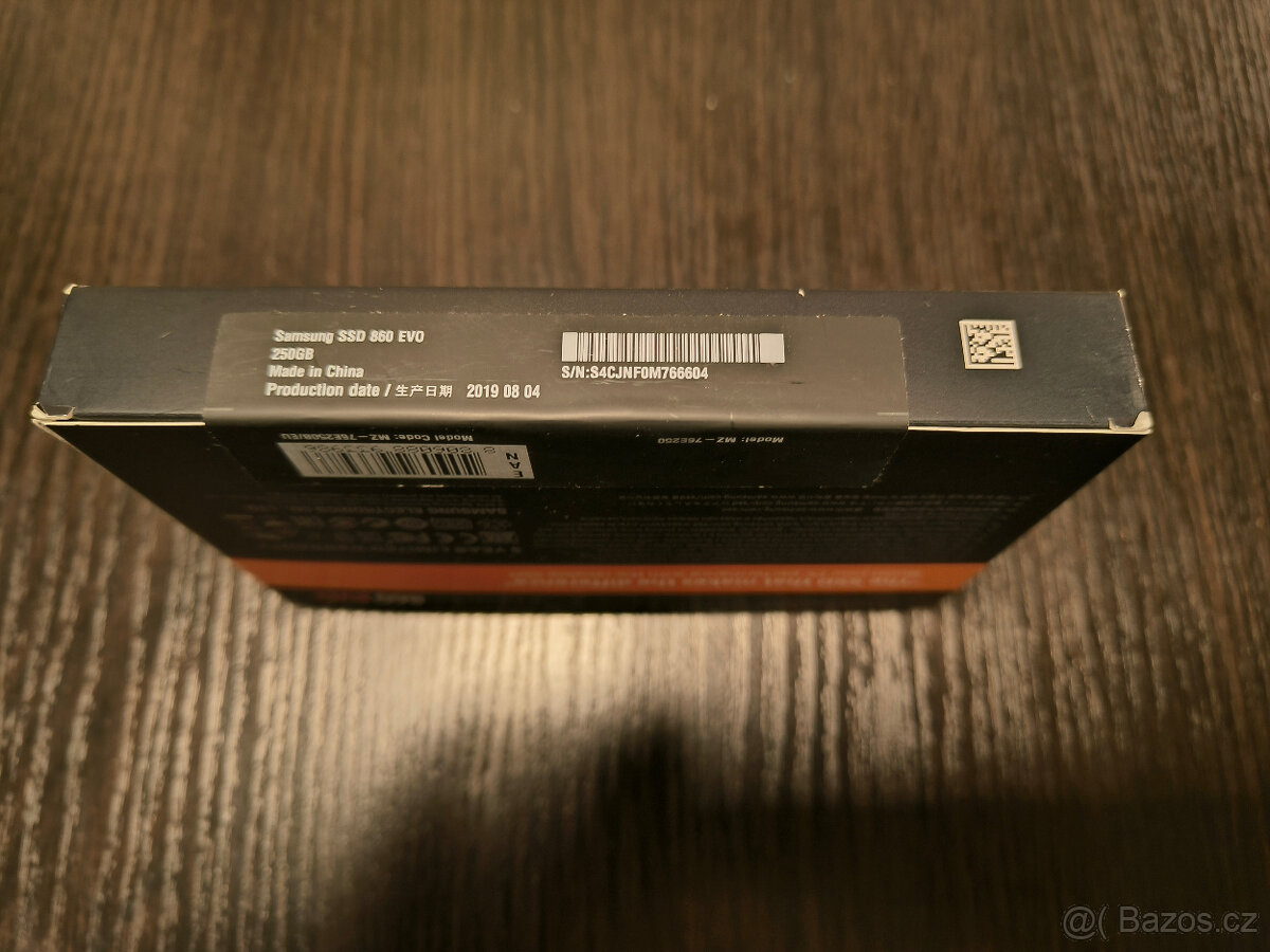 2x nový SSD disk 250GB Samsung 860 EVO - 6