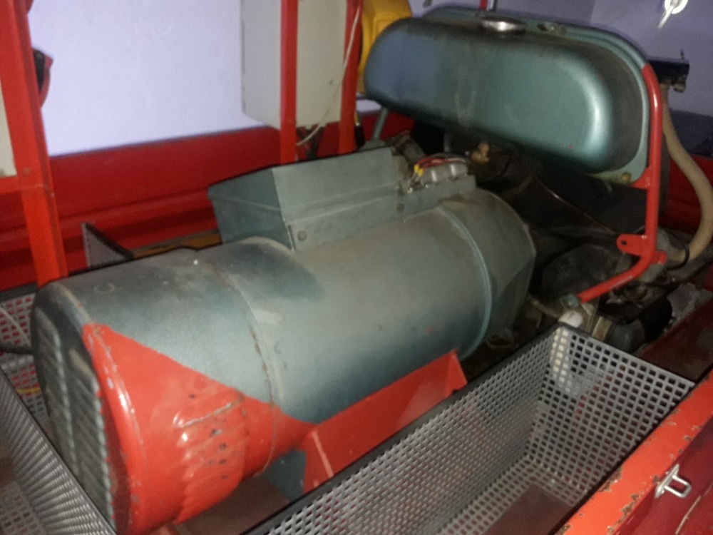 Mobilní elektrocentrála Industrie motor VW Typ 126 A - 6