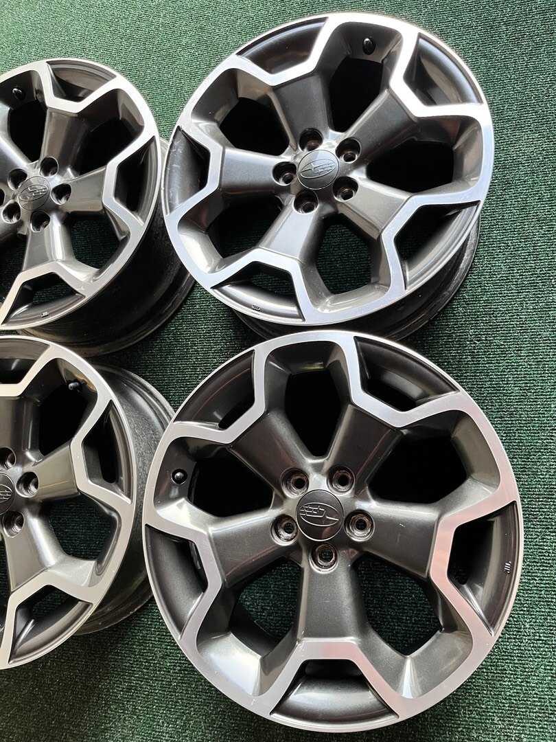 5x100 R17 Subaru XV Originál disky - ET 48 - 6