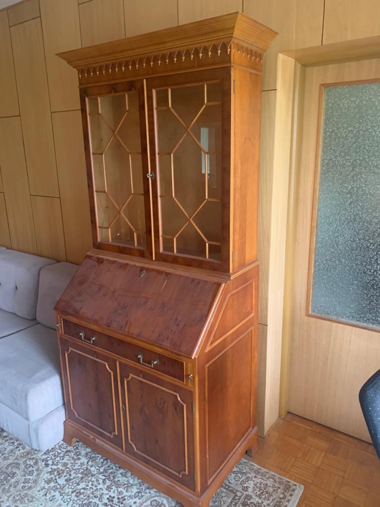 rustikální skříňka s psacim stolem - 6