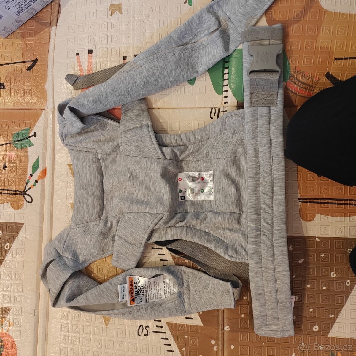 ERGOBABY Nosítko Embrace - soft knit Soft Grey - 6