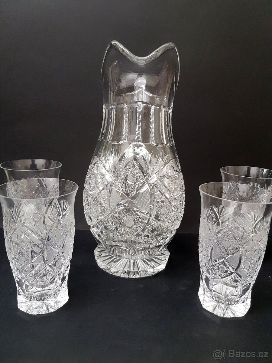 Karafa a 4x sklenice - 6