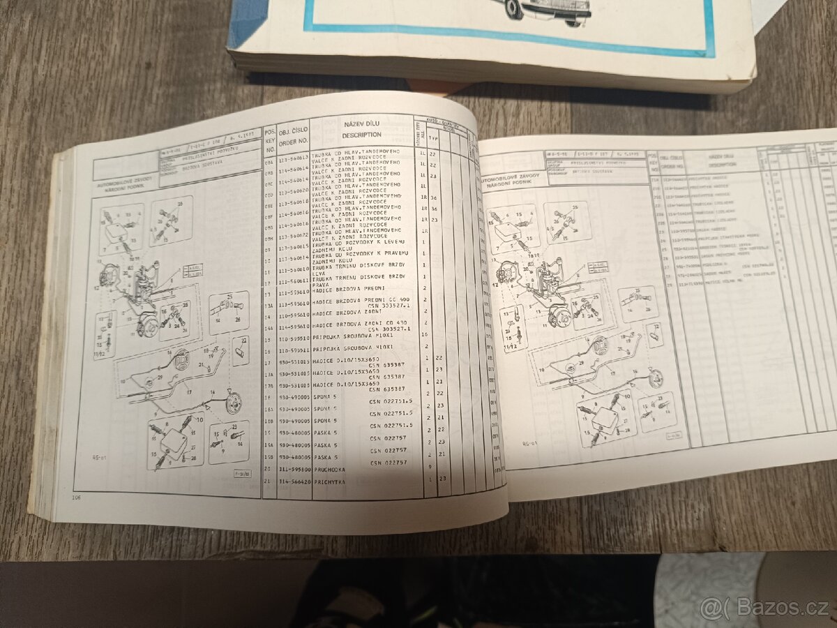 Kniha náhradních dílů Škoda - 6