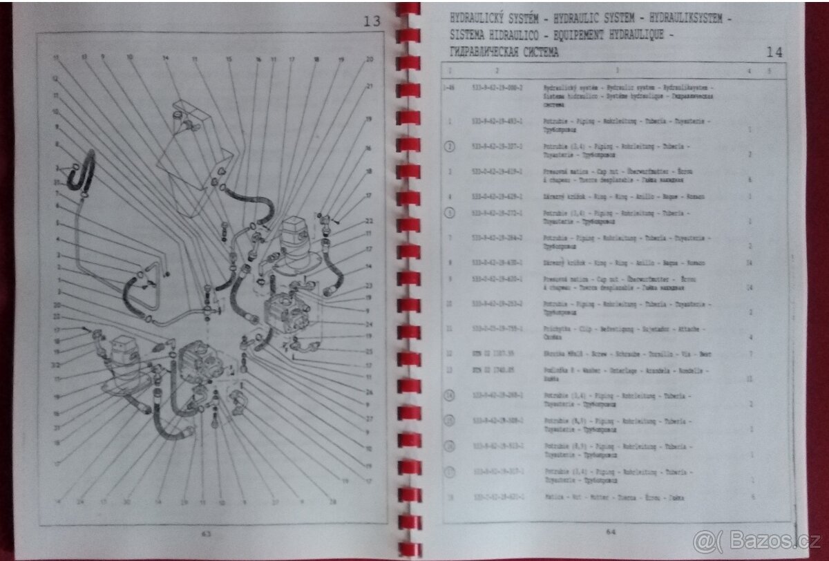 UNC - 061 - KATALOG NÁHRADNÍCH DÍLŮ - 6