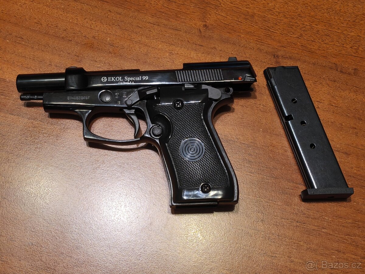 Plynová pistole Ekol Speciál 99 9mm ( Beretta 85) - 6