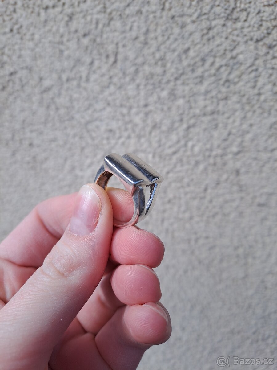 Stříbrný prsten Ag925, vel. 53 - 6