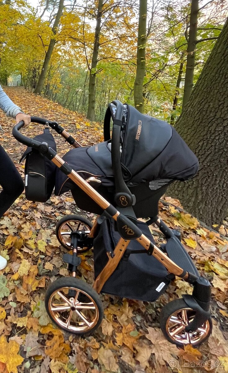 Trojkombinace BabyActive Mommy rosegold Kočárek - 6