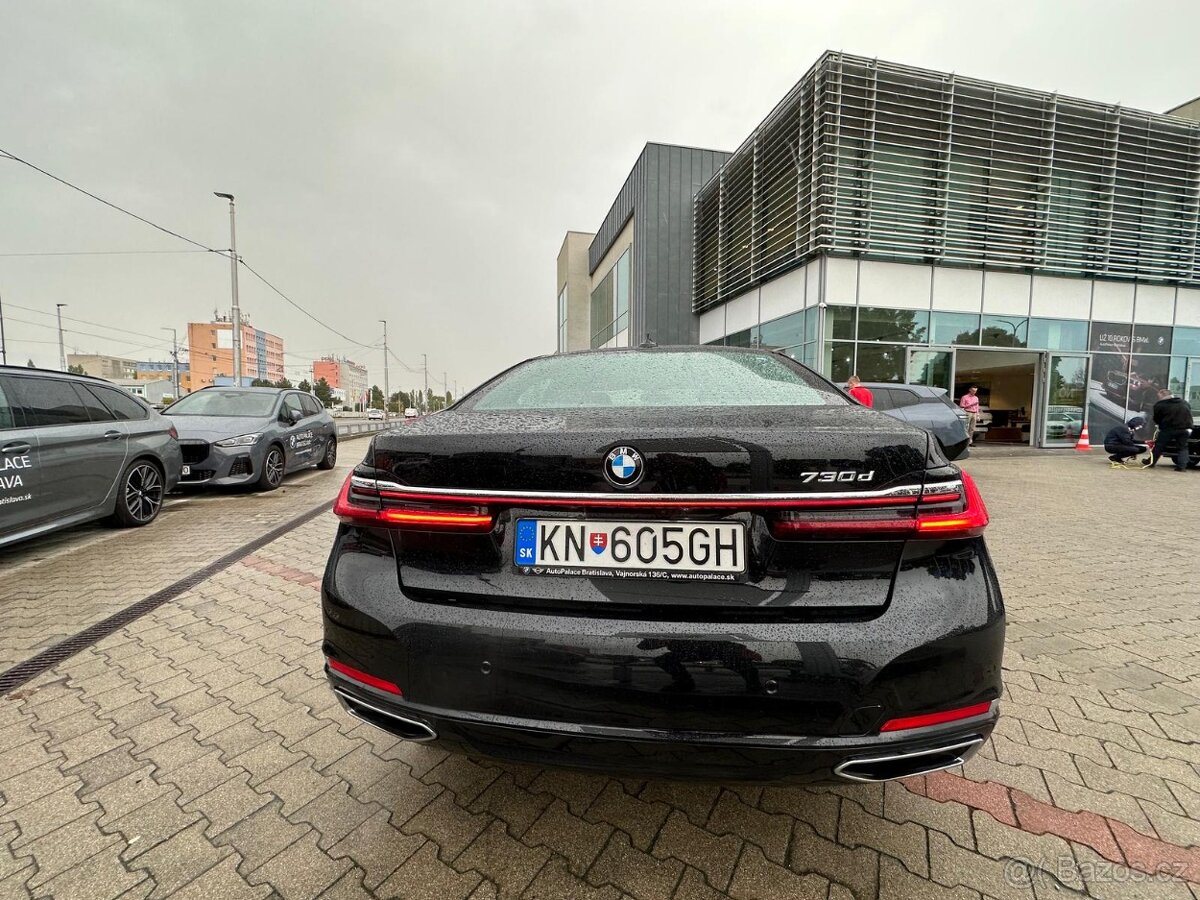 BMW 730d 286PS Ťažné Webasto VyhrievVolant VentilovaneSed - 6
