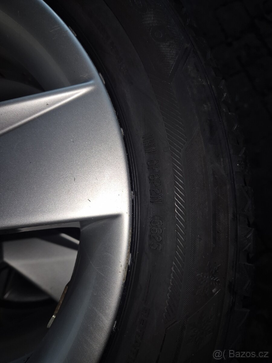 Sada alu kola octavia 3 205/55r16 nové - 6