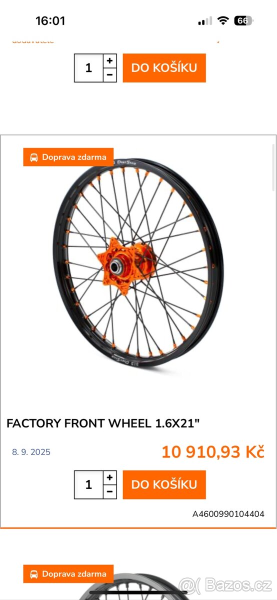 Ktm přední kolo - 6