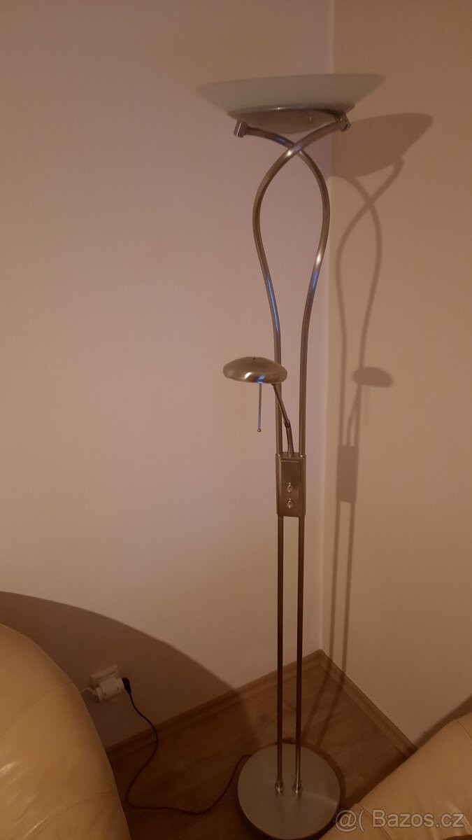 Stojací lampa, TOP STAV. - 6