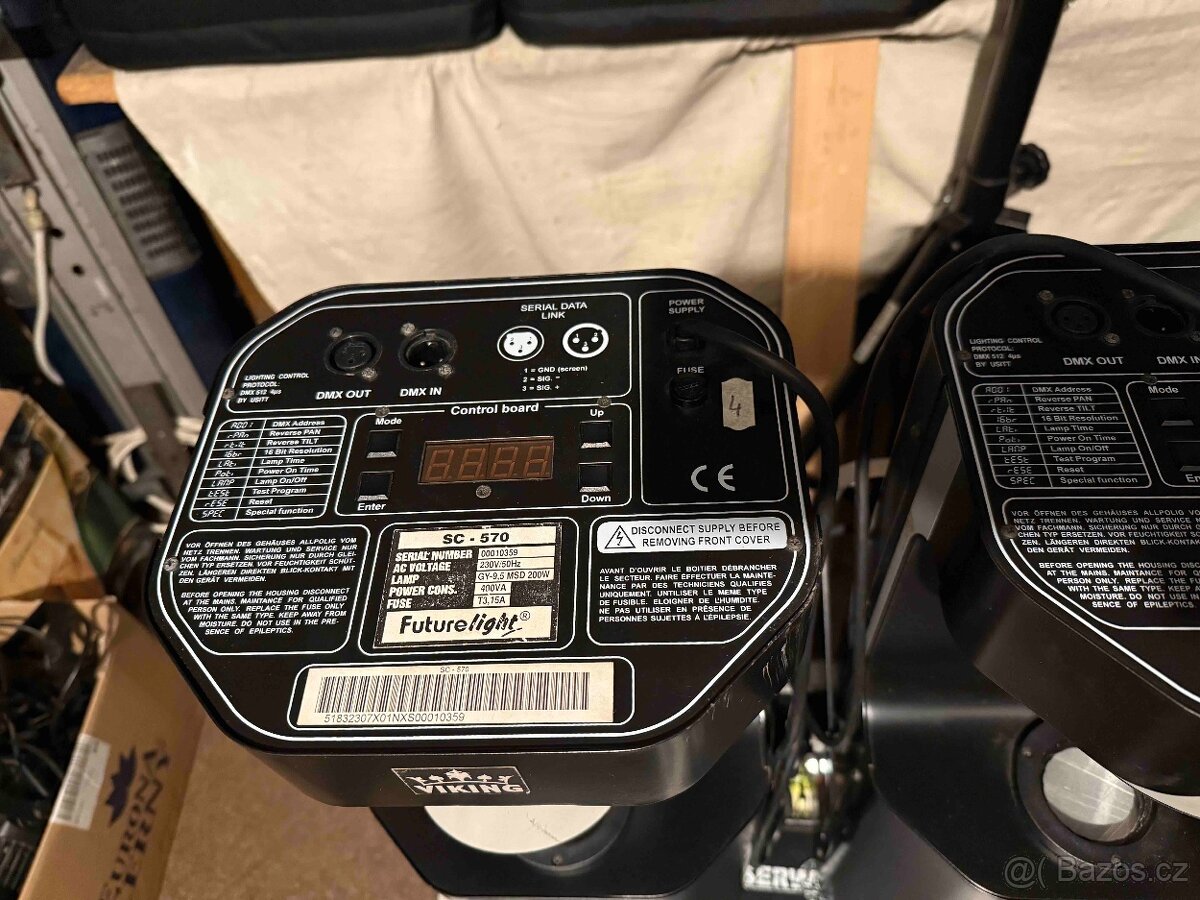 Prodám SCAN SC 570 FUTURE LIGHT DISCO EFEKT - 6