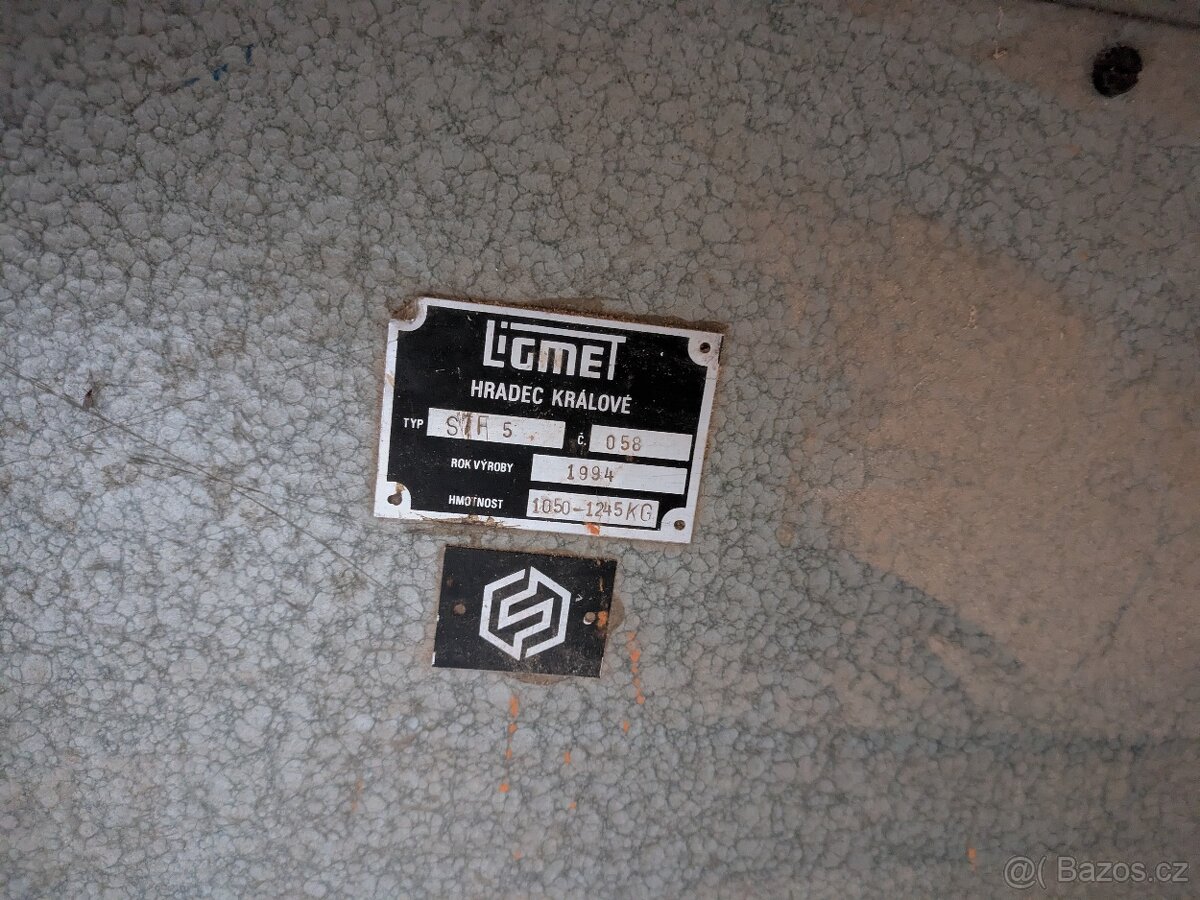 Spodní fréza Ligmet STF 5 - 6