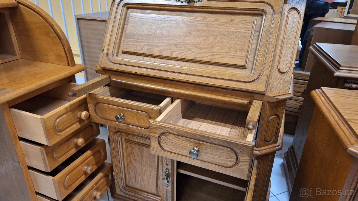 Rustikální psací stůl - 6