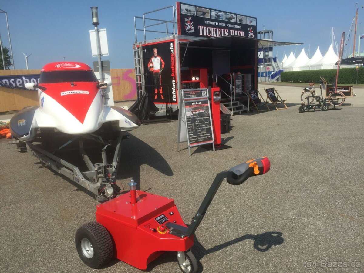 Ručně vedený tahač přívěsů do 5 tun - 6