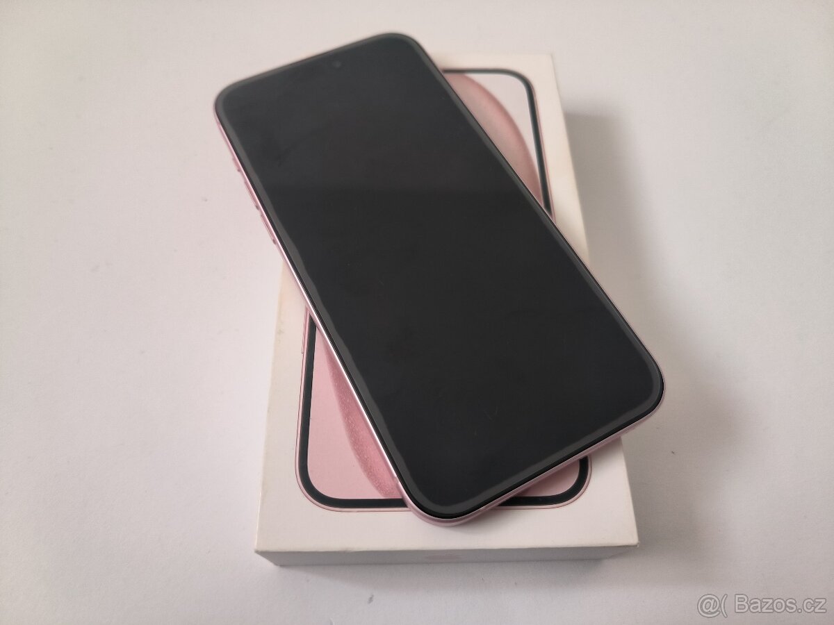 apple iphone 15 256gb Pink / Batéria 87% - 6