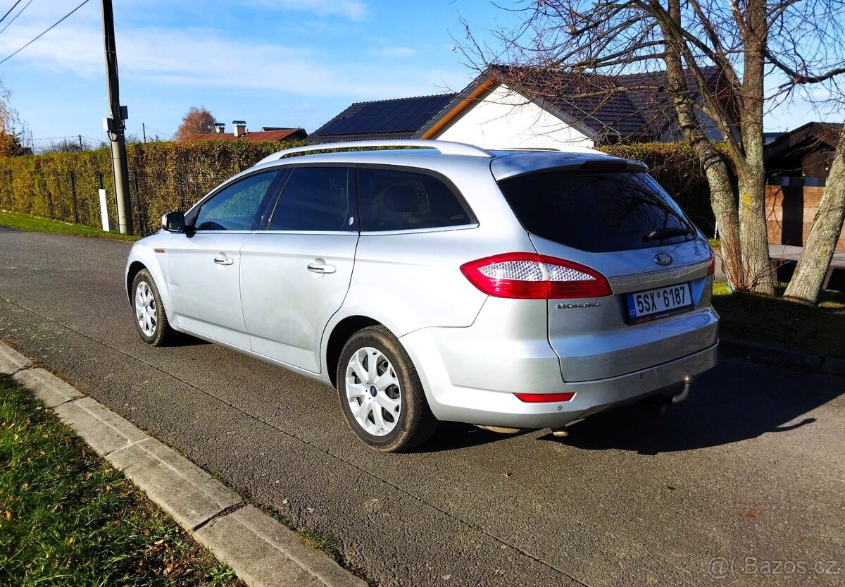 Ford Mondeo 2.0 TDCi GHIA-AUTOMAT-BÍLÁ KŮŽE-Čerstvý servis - 6