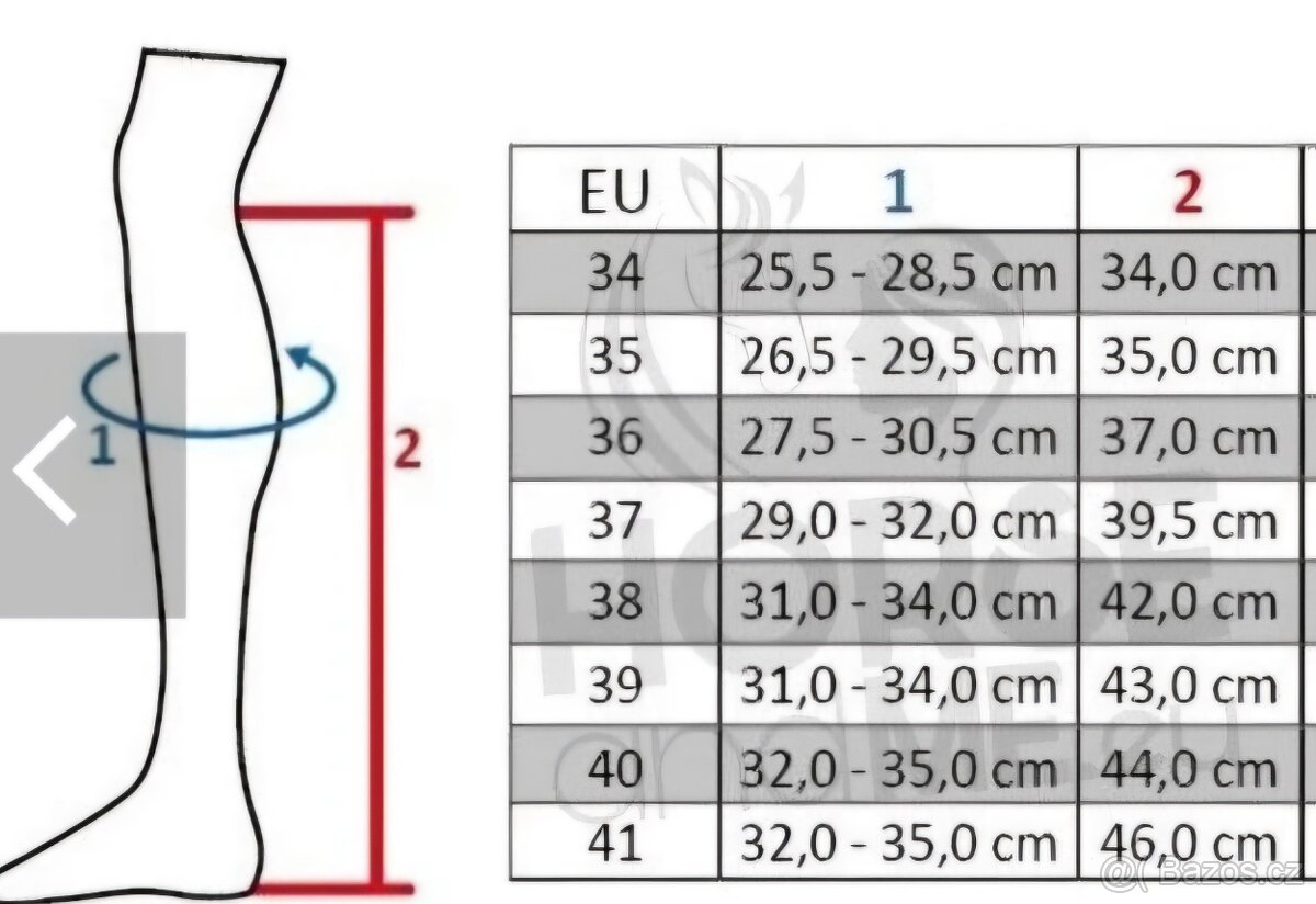 Vysoké jezdecké boty velikost 38 - 6