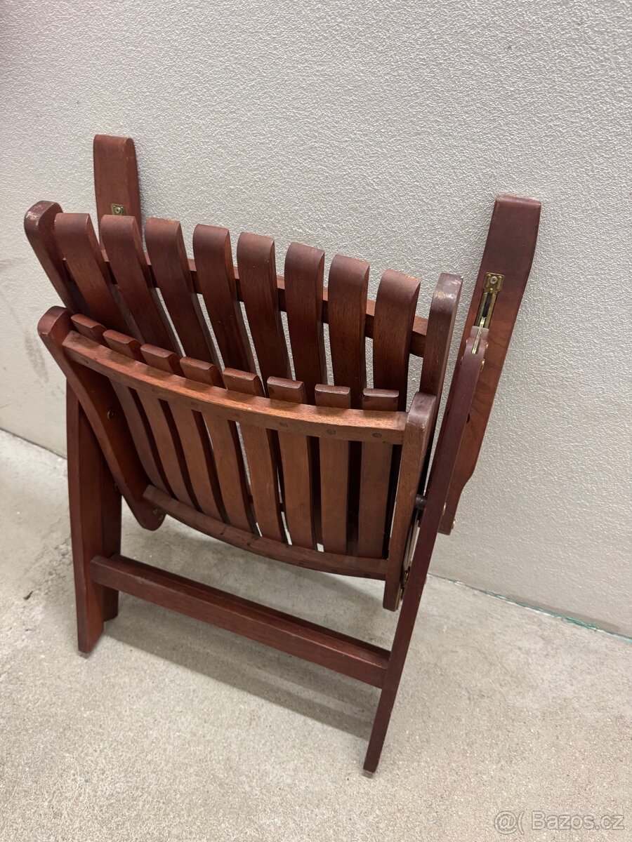 Zahradni kreslo z kvalitniho teakoveho dreva - 6