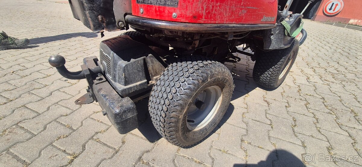 Zahradní traktůrek Rieder Johnsered s vozíkem - 6