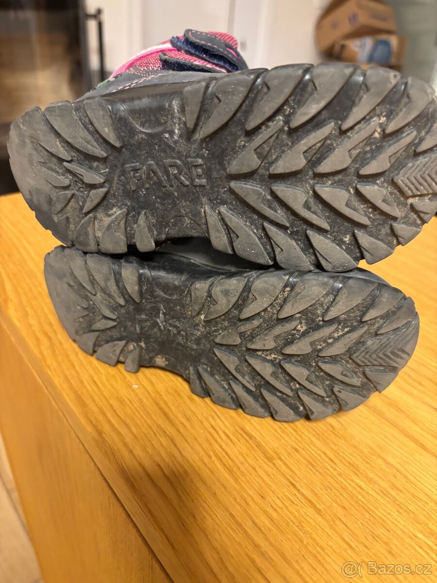 Dívčí kozačky 26 zimní obuv FARE - 6