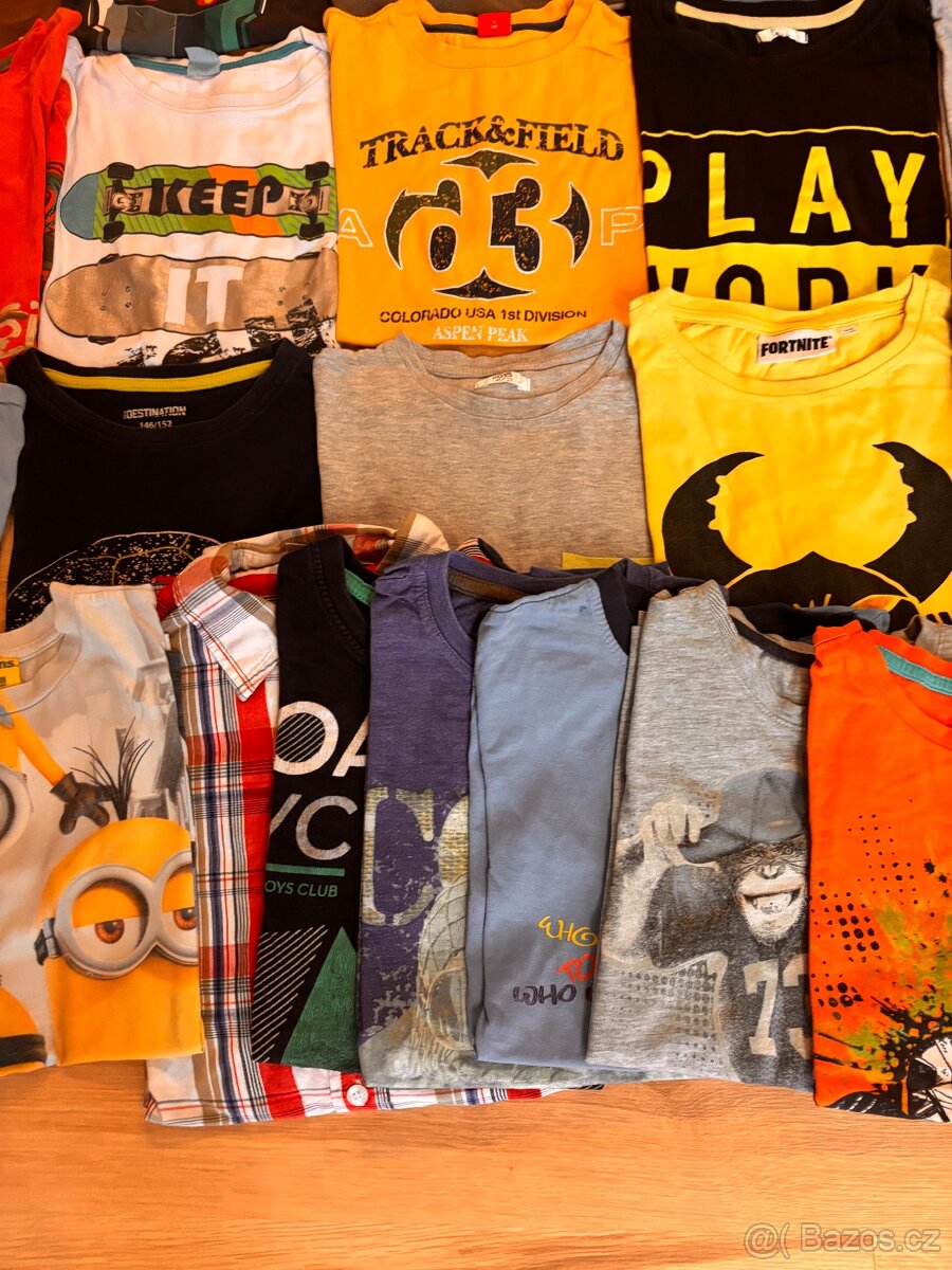 Trička krátký rukáv vel. 146-152 - 6