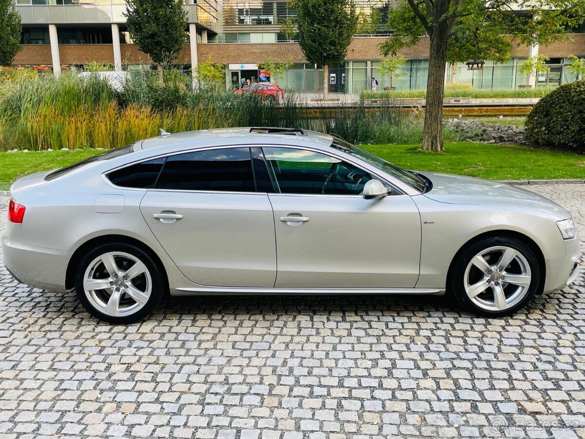 Audi A5 2.0TDI MANUÁL SPORTBACK S-LINE LED VÝHŘEV ALCANTARA - 6