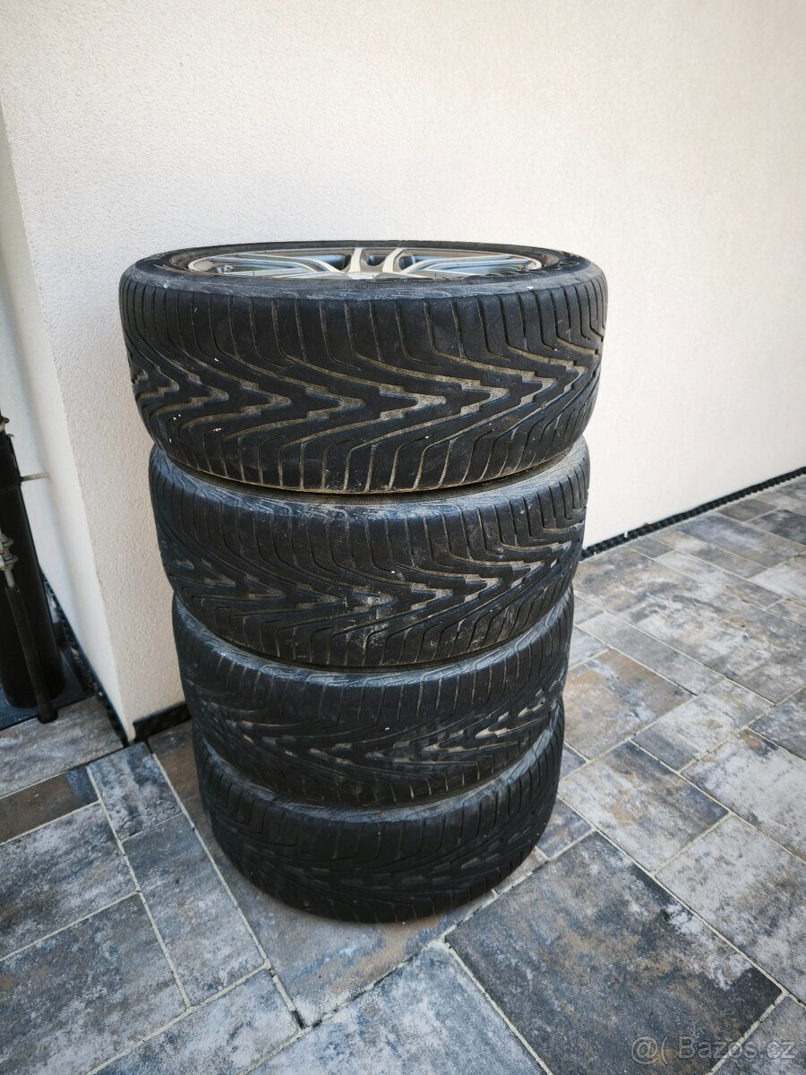 Hliníková kola+pneumatiky - 6