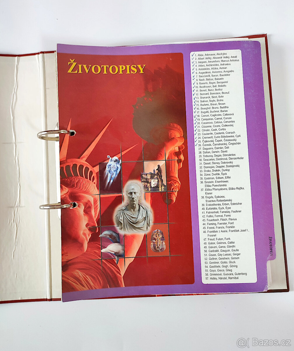 Šanony sběratelské Planeta Zemeě - 8 kusů - 6