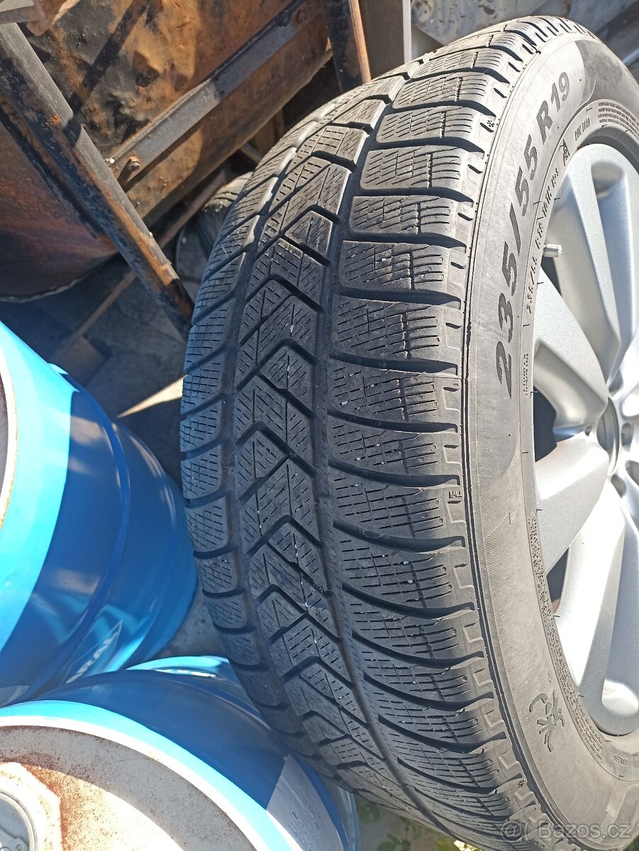 5x112 R19 8J ET38 235/55 R19 zimni Mercedes-Benz GLC - 6